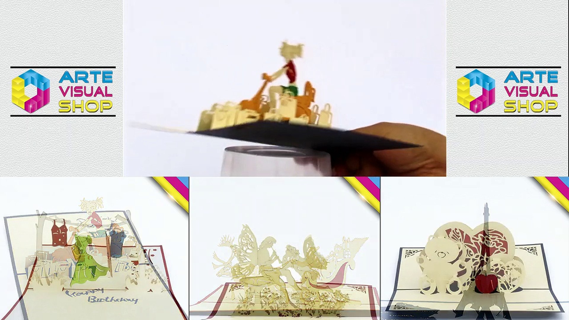 ⁣Pop-Up Card   Tarjetas pop up