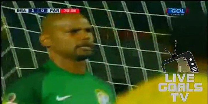 Derlis Gonzalez Penalty kick Goal | Brazil 1-1 Paraguay