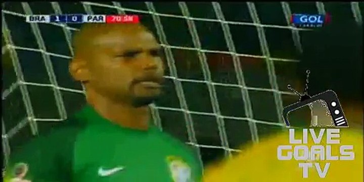 Derlis Gonzalez Penalty kick Goal | Brazil 1-1 Paraguay