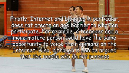 Reflections on Media Independence produced by the Internet