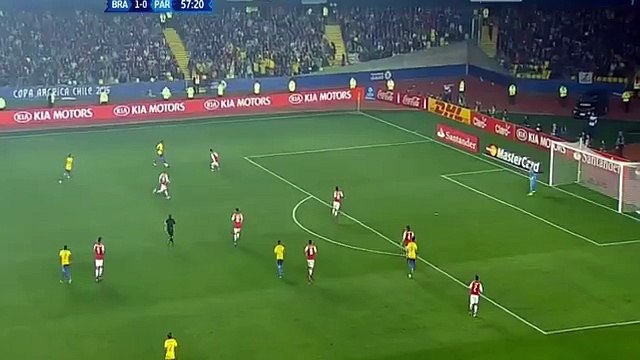 Robinho Amazing Skills vs Paraguay | Brasil vs Paraguay Copa America 1_4 Finales 2015 HD 60fps