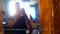 Сравнение видео Xperia arc S против Lumia 1020