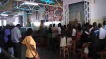 Sunday Mass in a Zambian Catholic Church (Lusaka)