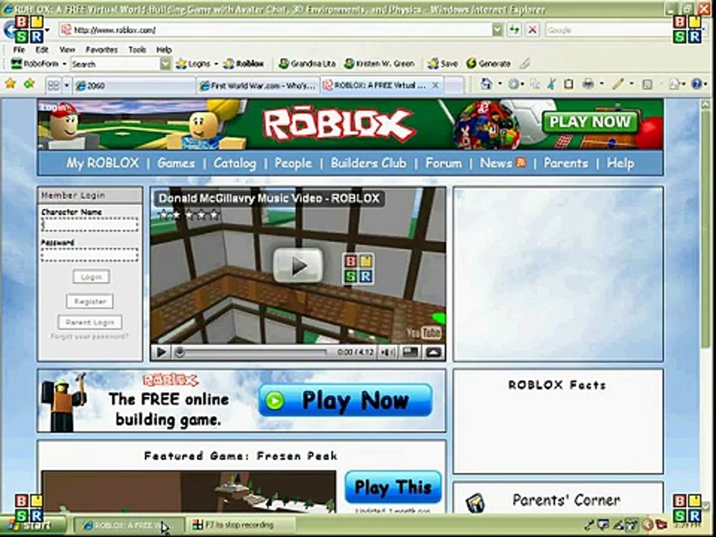 Trade Currency On Roblox Video Dailymotion - roblox login page member login