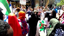 Palestine Supporters Clash with Isreal Supporters - Protest/Rally Boston, Massachusetts 07/11/2014
