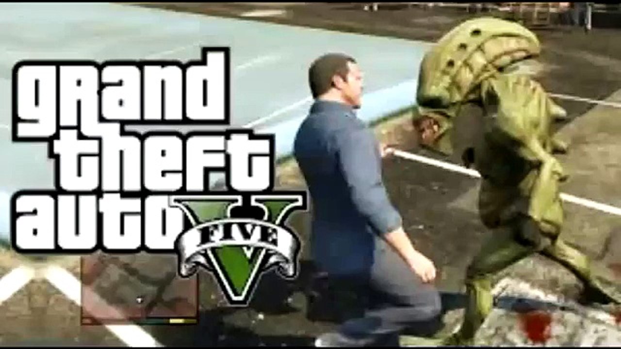 GTA 5 EL ALIEN DE LA PRIMERA MISION
