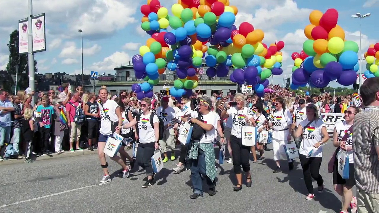 Gay Pride Parade Stockholm Sweden 2012