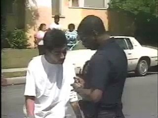 Gang shooting at Manual arts high school in 1990