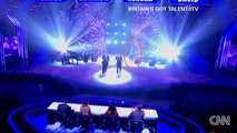 Simon Cowell gets egged during 'Britain's Got Talent'