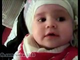 طفله عمرها 8 اشهر تنطق الشهادتين سبحان الله‬ - YouTube