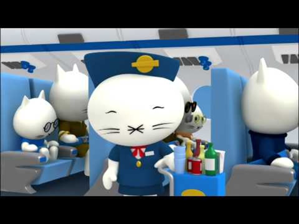 Musti 3D - In the airplane