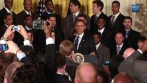 President Obama Welcomes the Kentucky Wildcats