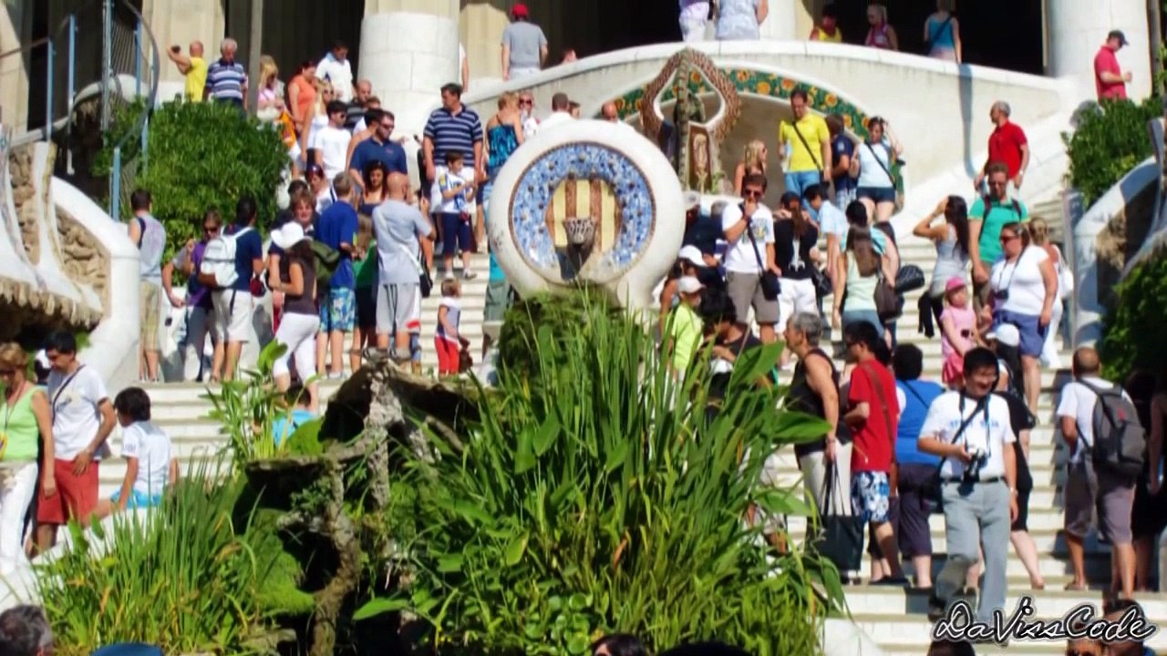 Barcelona (Spain) - Park Guell (HD)