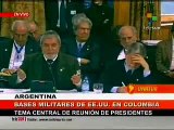 Cumbre UNASUR Bariloche Argentina Presidente de Brasil Luiz Inacio Lula Da Silva Agosto 28 2009