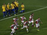 Brasil é eliminado pelo Paraguai nos pênaltis