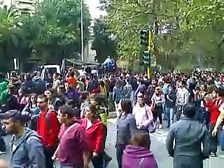 Manifestazione al Ministero dell'Istruzione