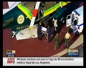 la mort de michael jackson special report BFM TV