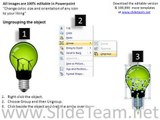 cylinders green technology icons powerpoint slides and ppt diagram templates pptx