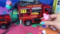 Peppa Pig en français. Peppa Pig et le camion de pompiers. Peppa Pig renconre le pompier