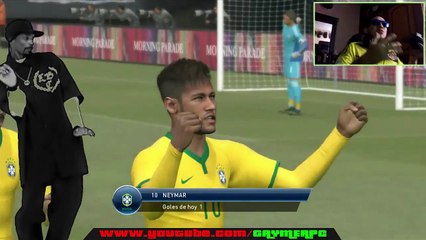 Brazil vs Paraguay 1-1 Copa America chile 2015