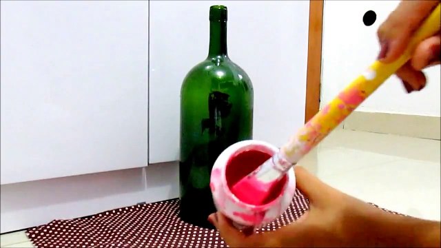 DIY/faça você mesma; Decoração com garrafa | Dica de decoração(bottle decorated)