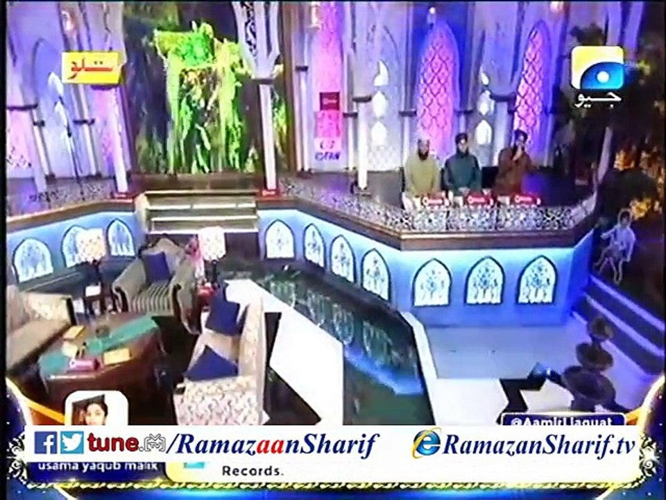 10th Sehar Ishq Main Rung Jaon in Ramzan Sharif 28-6-2015 on Geo Tv