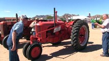 Hand-Cranking A 1951 Case DC Farm Tractor