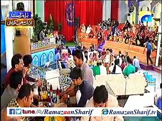 7th Iftaar Azaan in Ramazan Sahrif 25-6-2015 on geo tv