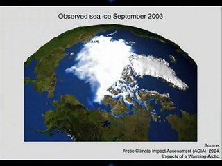 ARCTIC ICE IS RAPIDLY MELTING (2009)