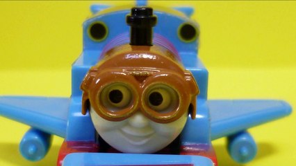 Thomas became the airplane (Chroma key) 【カプセルプラレール きかんしゃトーマス】飛行機になったトーマス