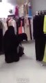 woman fight in shopping mall for same dress