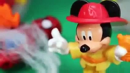 Mickey Mouse Clubhouse Batman Superheroes Duplo Lego Spiderman Play-Doh Web Goofy Rescue R