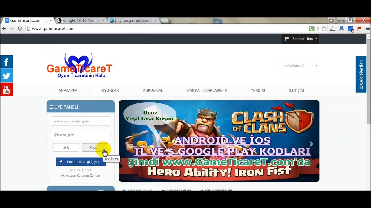 Kung fu Külçe Nasıl alınır? Kungfu Külçe Nereden yüklenir ve Çekilir?