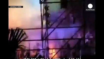 Тайвань: пожежа в аквапарку Сіньбея, опіки отримали 470 людей