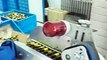 Horizontal oral solution ampoule bottles labeling machine pharmaceutical vials bottle label system