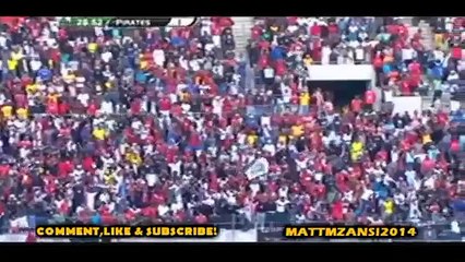 Santos 0 - 2 Orlando Pirates - Nedbank Cup 2014 - Last 16