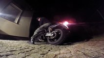 Suzuki GSX 750 Inazuma, first run