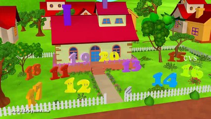 One Two buckle my shoe - 3D Animation - English Nursery rhymes - 3d Rhymes -  Kids Rhymes - Rhymes for childrens
