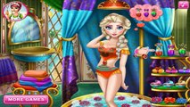 Disney Frozen Games - Princess Elsa Swimming Pool - Baby Videos Games For Kids