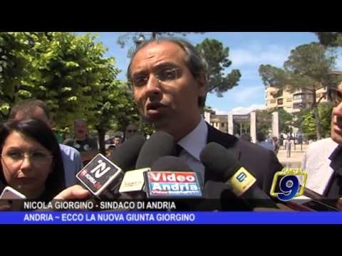 ANDRIA | Ecco la nuova giunta Giorgino bis