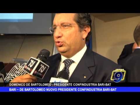 BARI | De Bartolomeo nuovo presidente Confindustria Bari-Bat