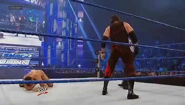 Kane attacks Josh Matthews for the 2nd time - WWE RAW 08/31/12 - (HQ)