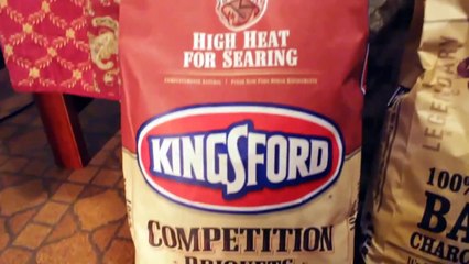 Stubb's All-Natural vs. Kingsford Competition Briquettes