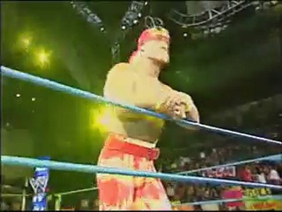 Rock Gives Promo, Hogan Answers Him