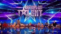 Golden buzzer act Boyband are back flipping AMAZING Audition Week 2 Britains Got Talent 2015