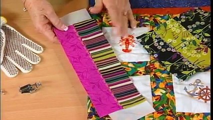 309-1 June Mellinger shows how to use embroidery machines to quilt on It's Sew Easy