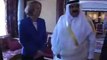 Israeli Foreign Minister Tzipi Livn meeting The Emir Of Qatar Hamad bin Khalifa al-Thani