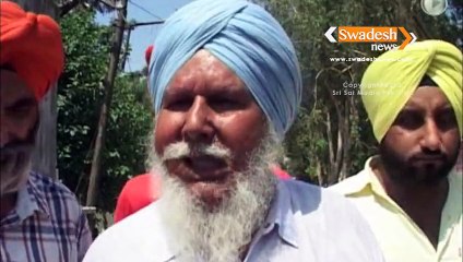 Emotional Expressions of Sikh political prisoner Gurdeep Singh Khera's Father