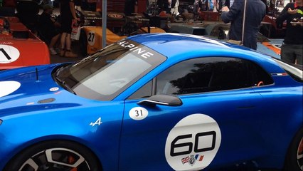 Alpine Celebration concept (Goodwood Festival of Speed) engine sound