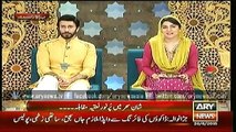 Shan-e-Sehr with Sanam Baloch 28 Jun Part 2